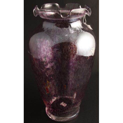 VASO MURRINE ARGENTO VIOLA