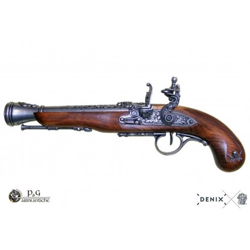 PISTOLA PIRATA FLINTLOCK CM.37