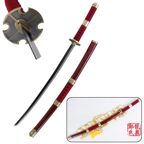 Imitaz.Katana Zoro Rossa