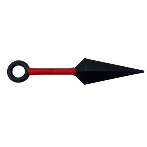 Kunai rosso in foam senza punte 25 cm